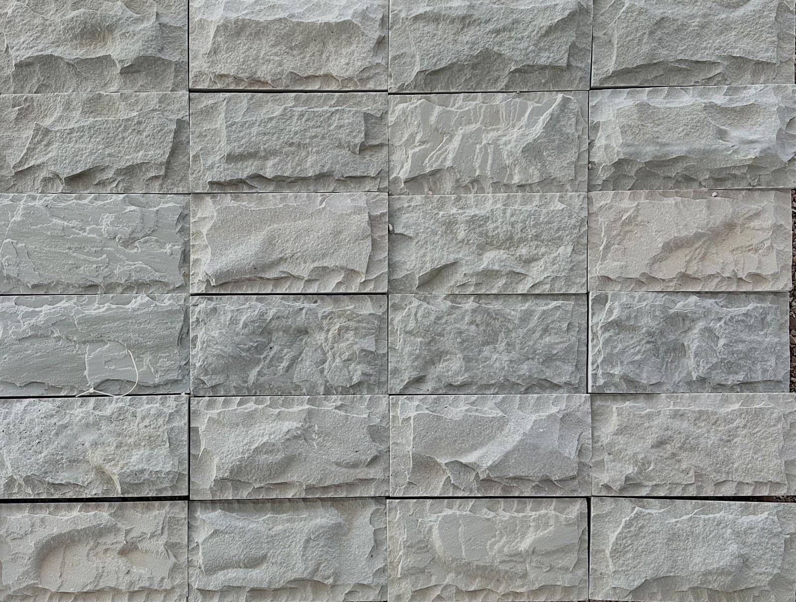 Rockfaced finish — shown in Kandla Grey · KHADANE