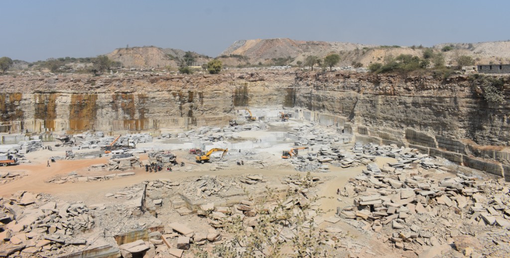Sandstone Quarry, Bijolia