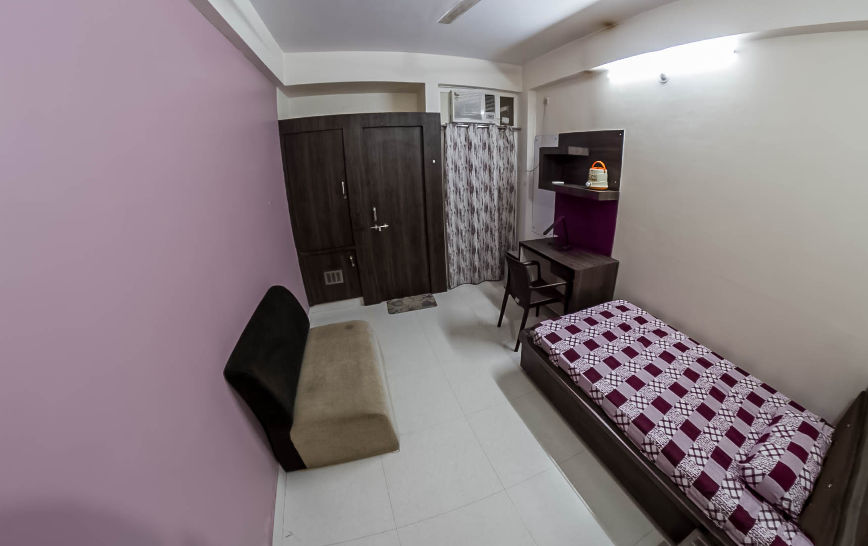 Single room side view at The Princess