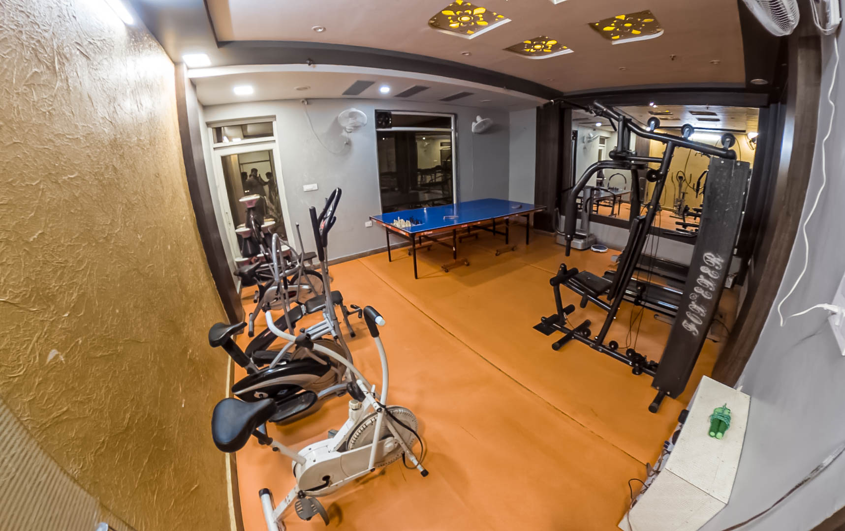 Gym area at The Princess