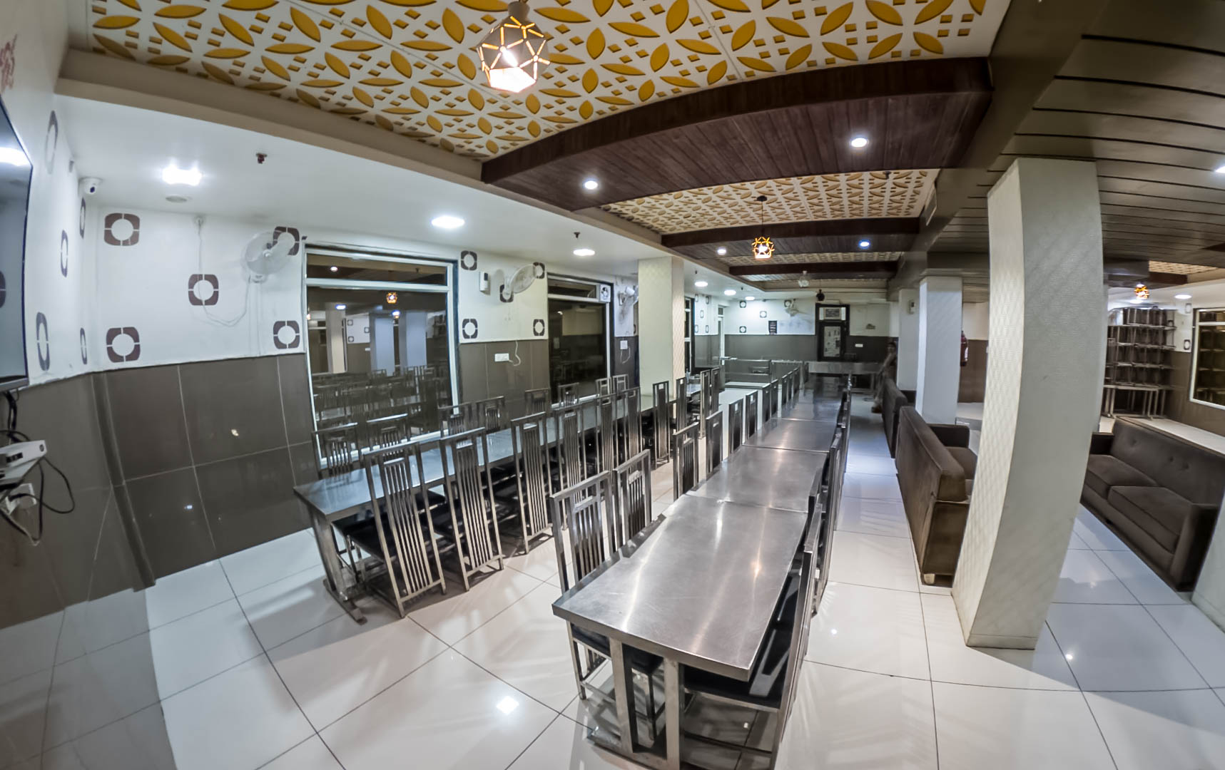 Common dining and lounge hall at The Princess